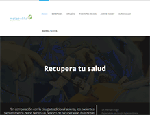 Tablet Screenshot of drhernanfraga.com